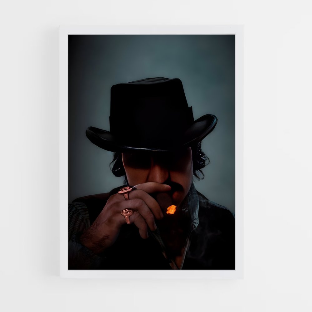 Poster Dutch Smoker – affiche Red Dead Redemption (vue 3)